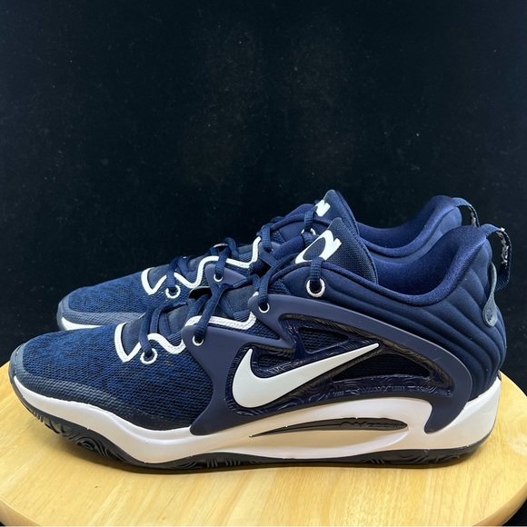 Nike KD 15 TB Midnight Navy Blue Basketball Shoes Mens Size 12.5 New DO9826-400 - Picture 7 of 10